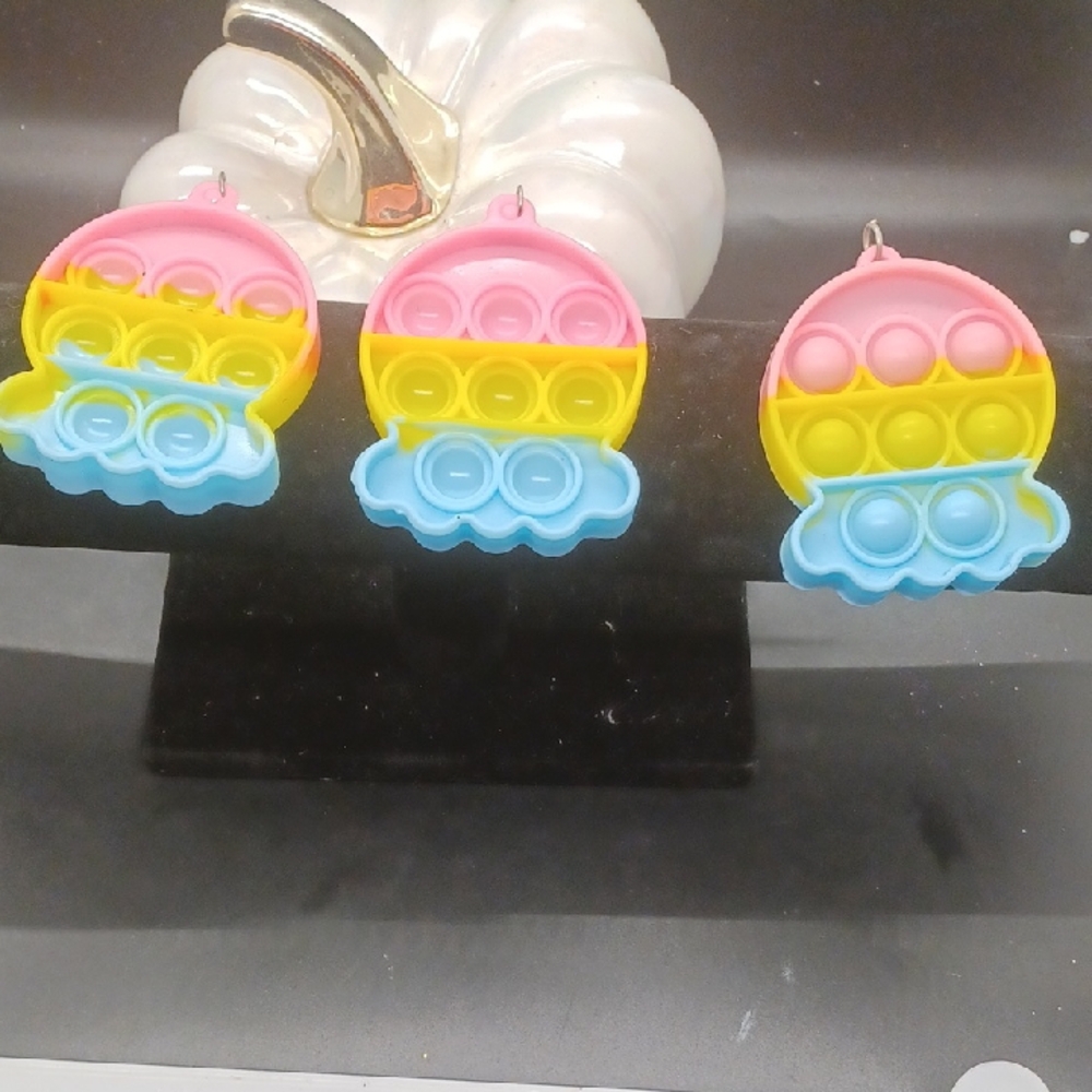 Colorful Pop It Keychain